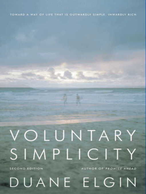 duane elgin voluntary simplicity